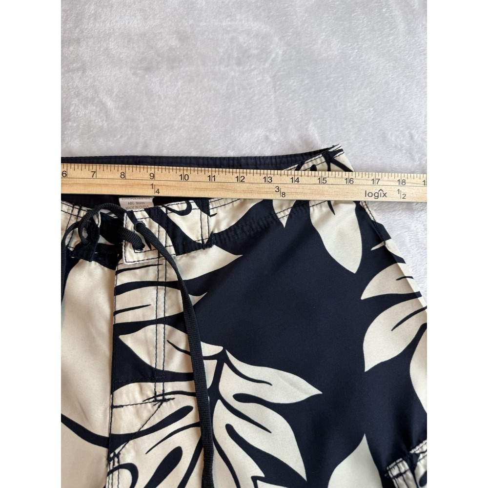 Hawaiian Performance Surfwear Cargo Swim Trunks Floral Board Shorts Mens Size 32 - Picture 7 of 14
